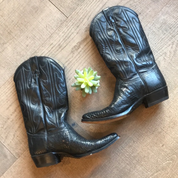 Imperial Other - Men’s Leather Cowboy Boots EUC!